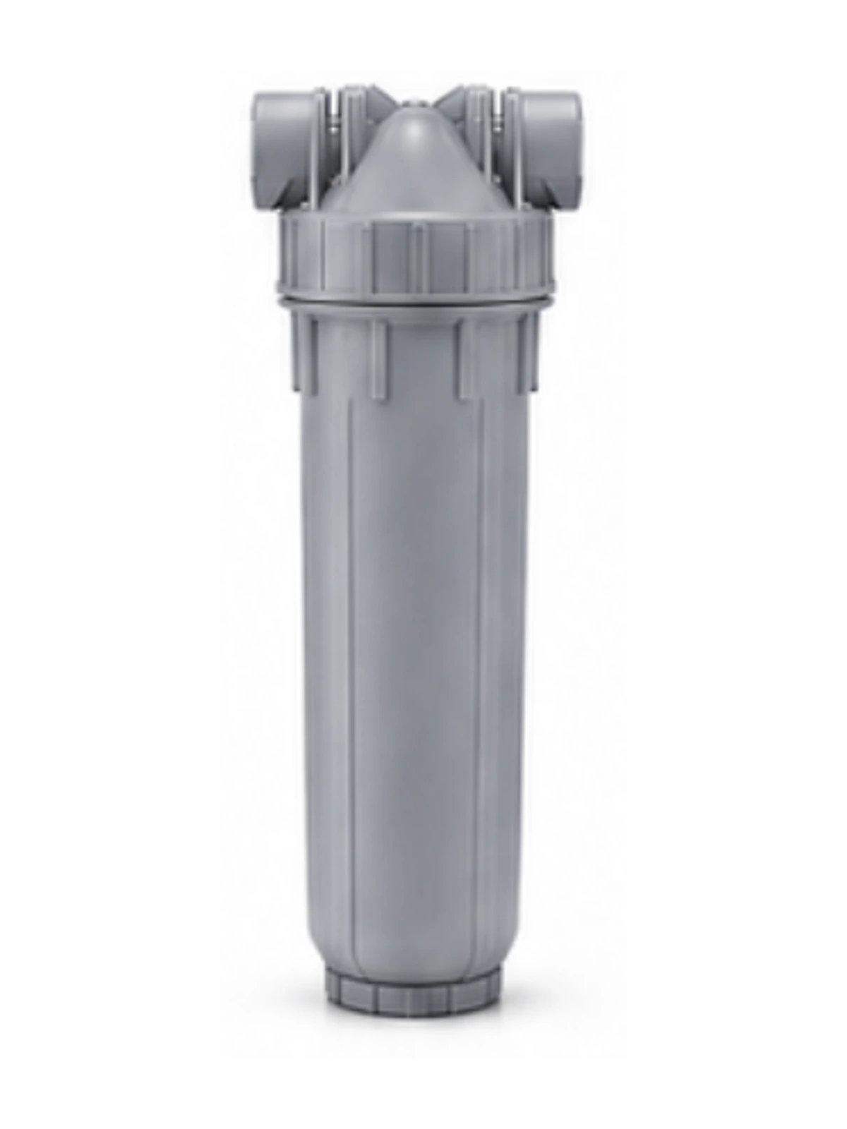 Gray point-of-use filter housing