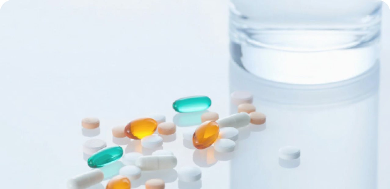 Trace pharmaceuticals in water